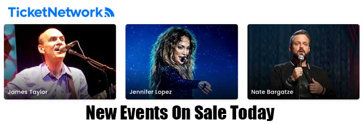 ticketnetwork.com - New Events On Sale Today