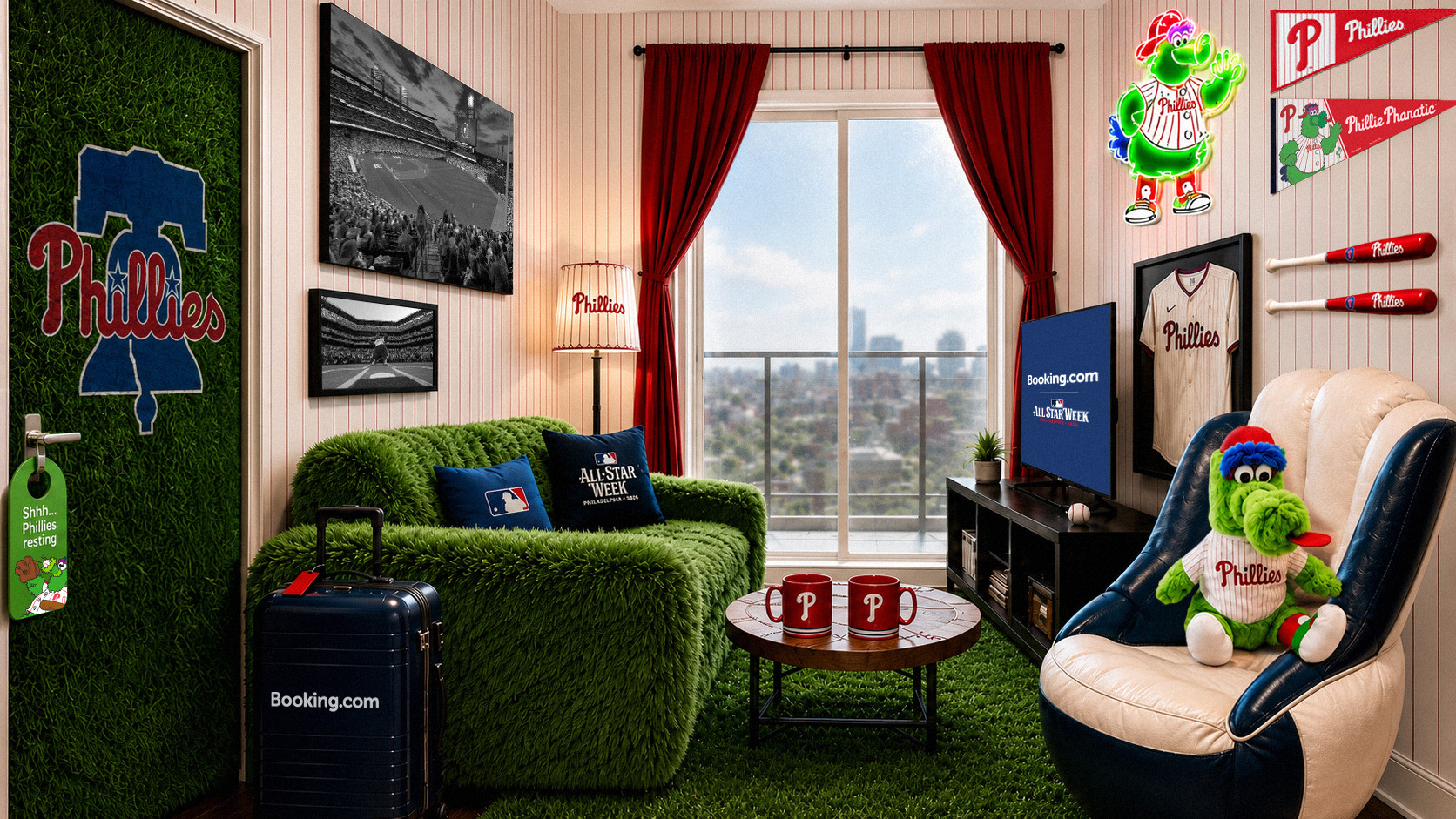 Phanatic-themed Stay in Philadelphia for MLB All-Star Week