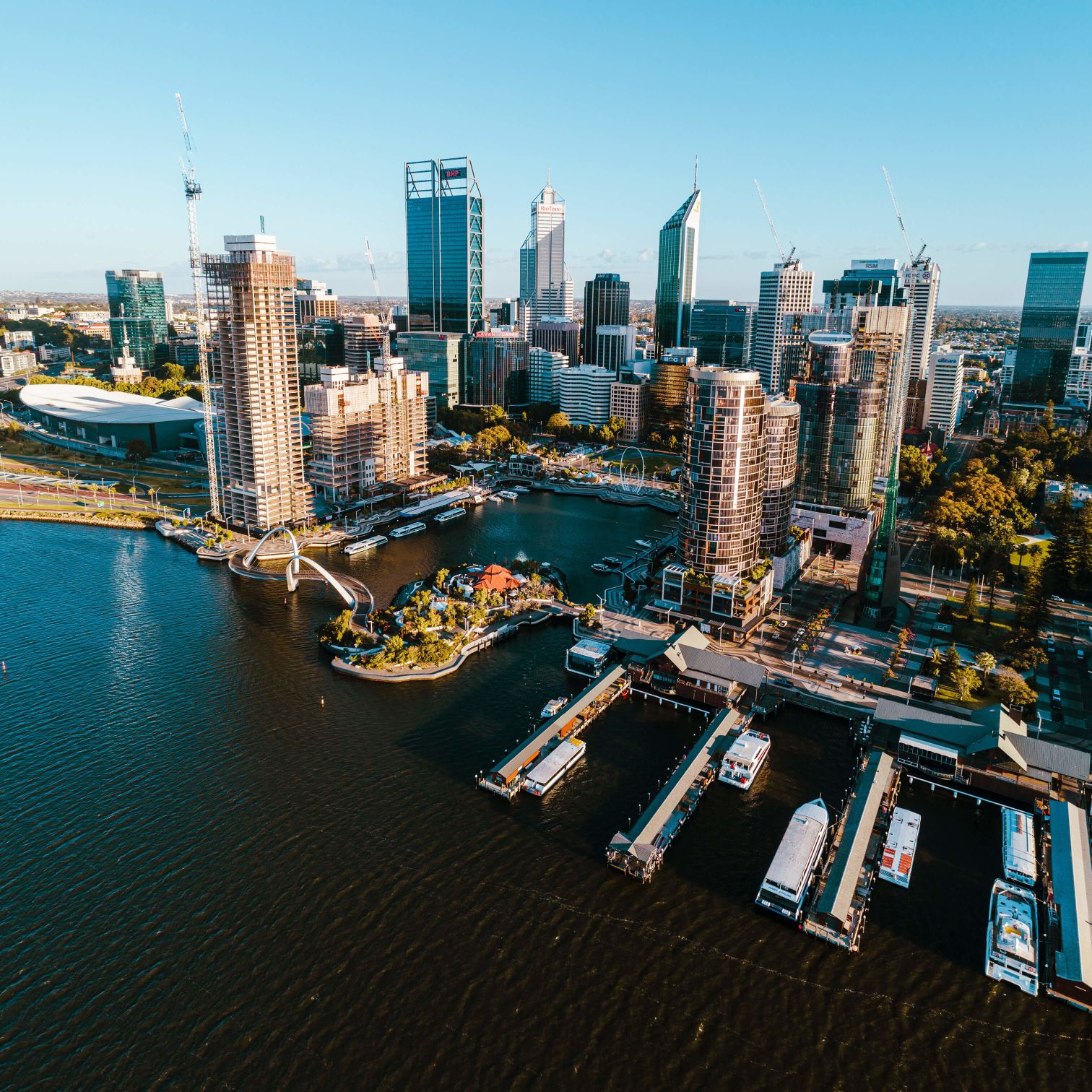 A City With A Body Of Water
