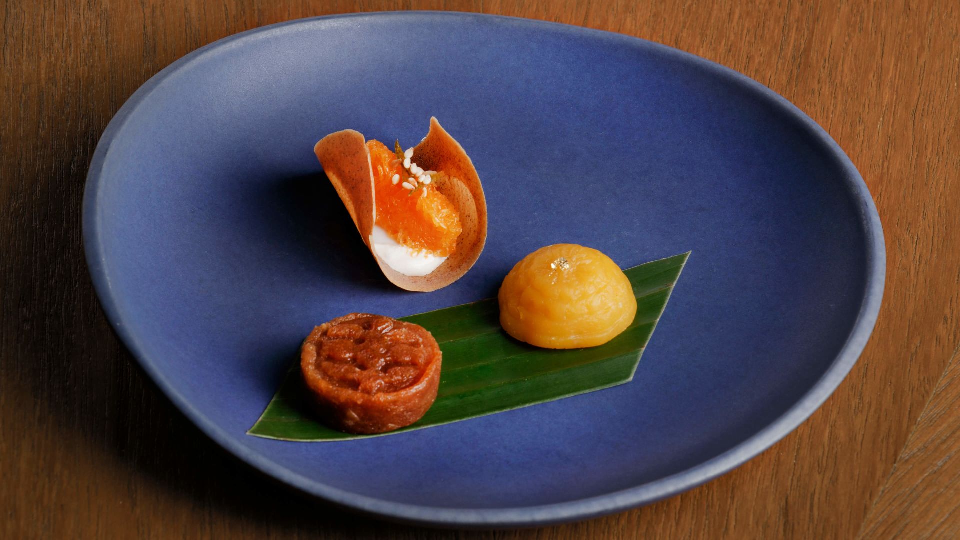 A Plate With Food On It