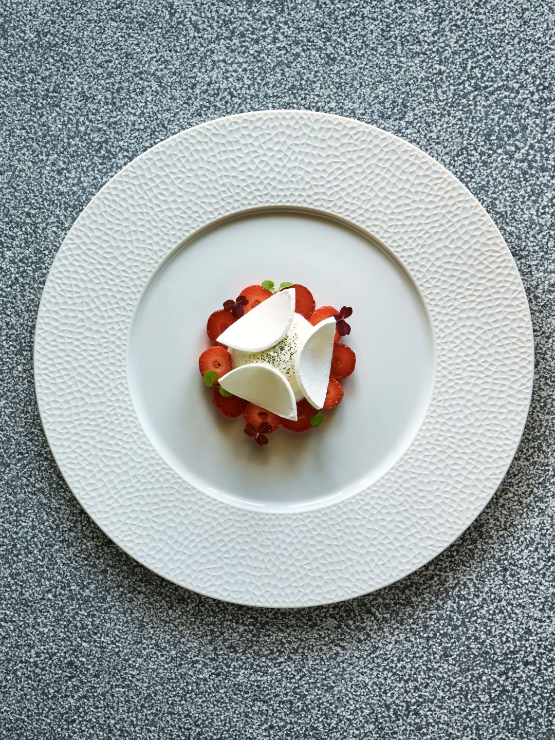 A Plate With Food On It