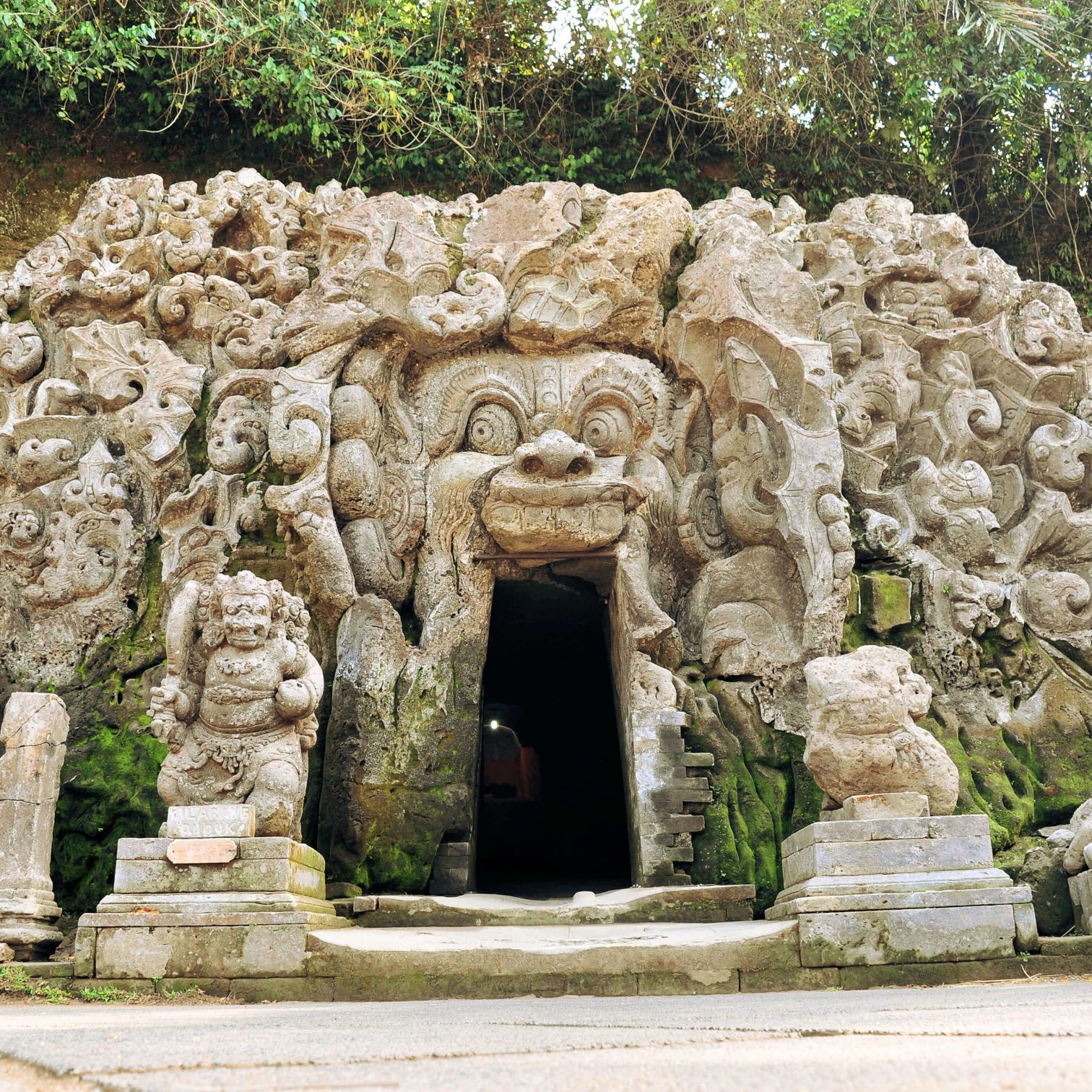A Stone Building With A Doorway