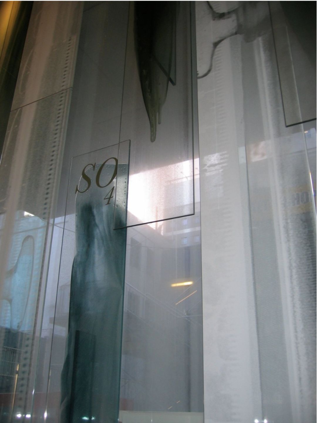 A Window With A Glass Panel
