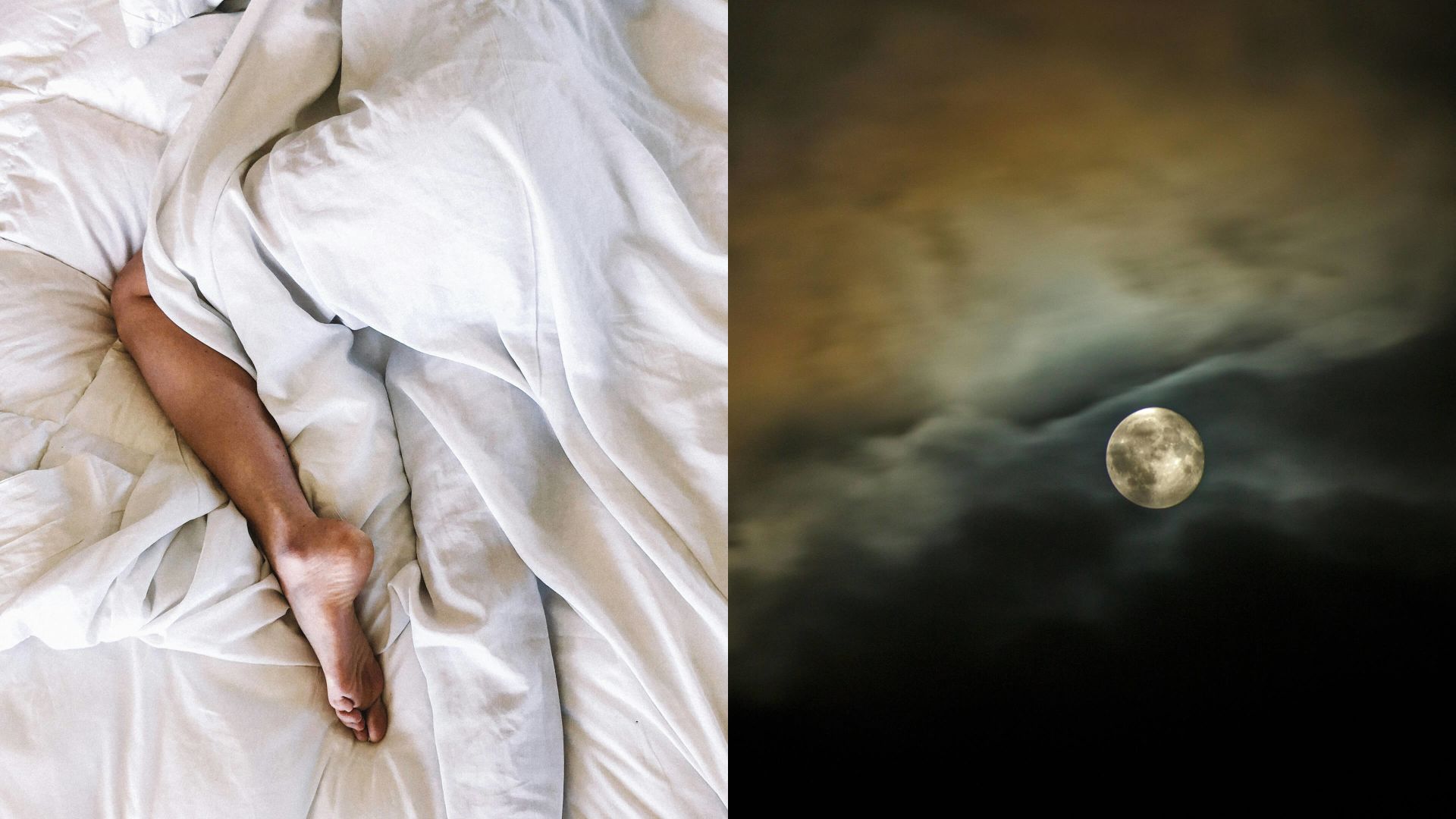A Person Lying On A Bed