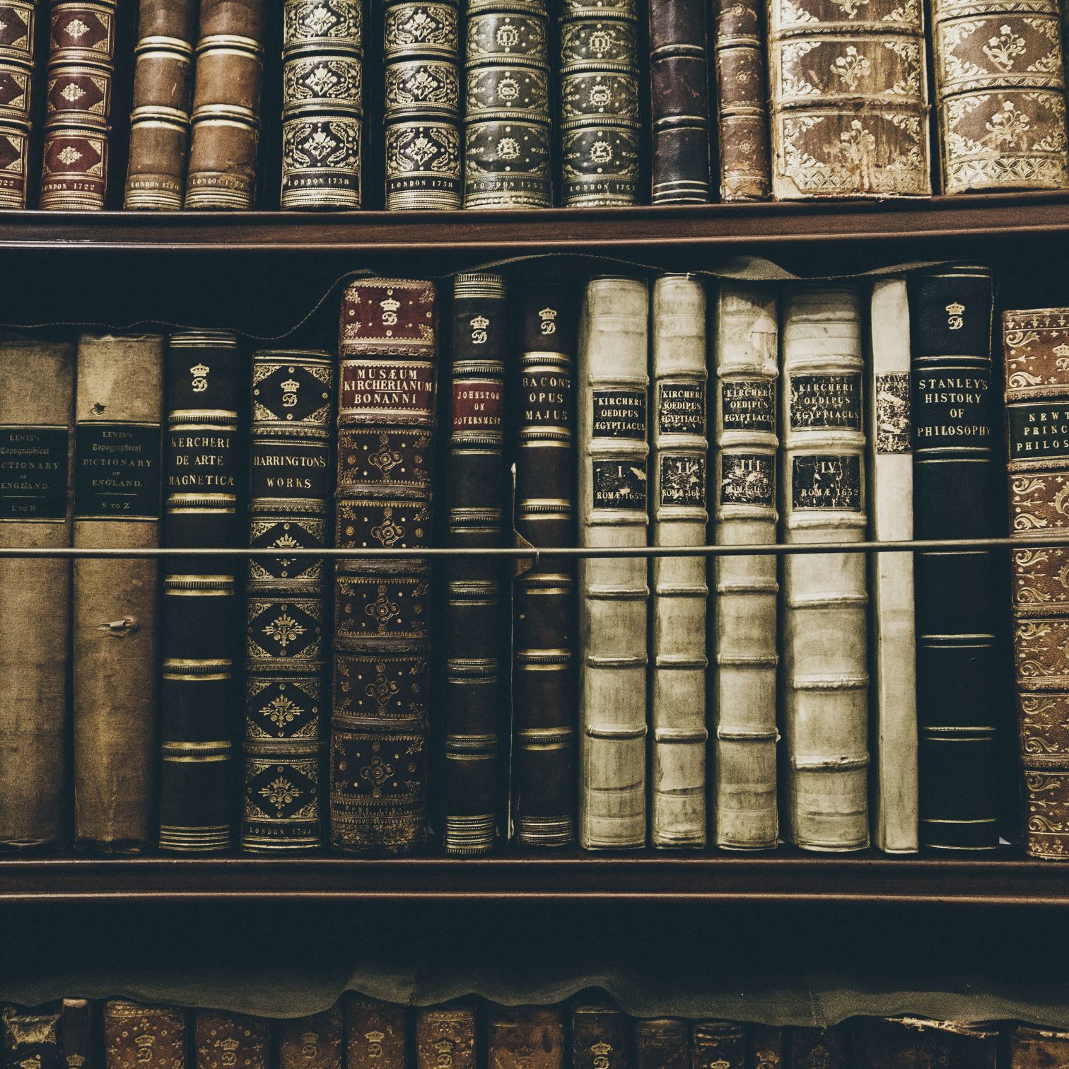 A Large Collection Of Books