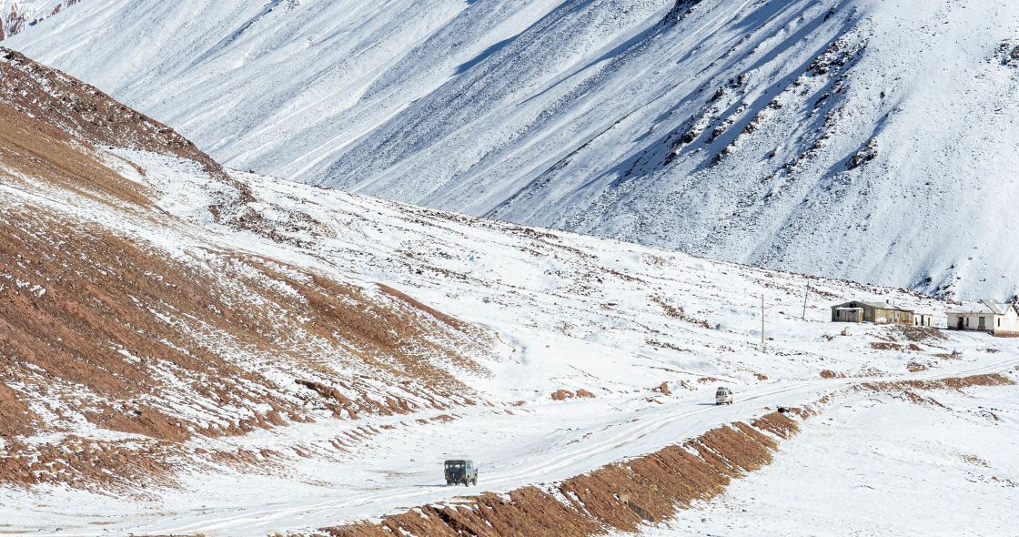 A House On A Snowy Mountain
