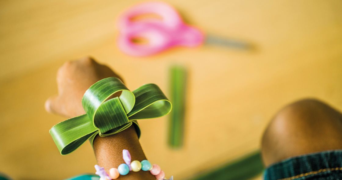 A Person Holding A Green Toy