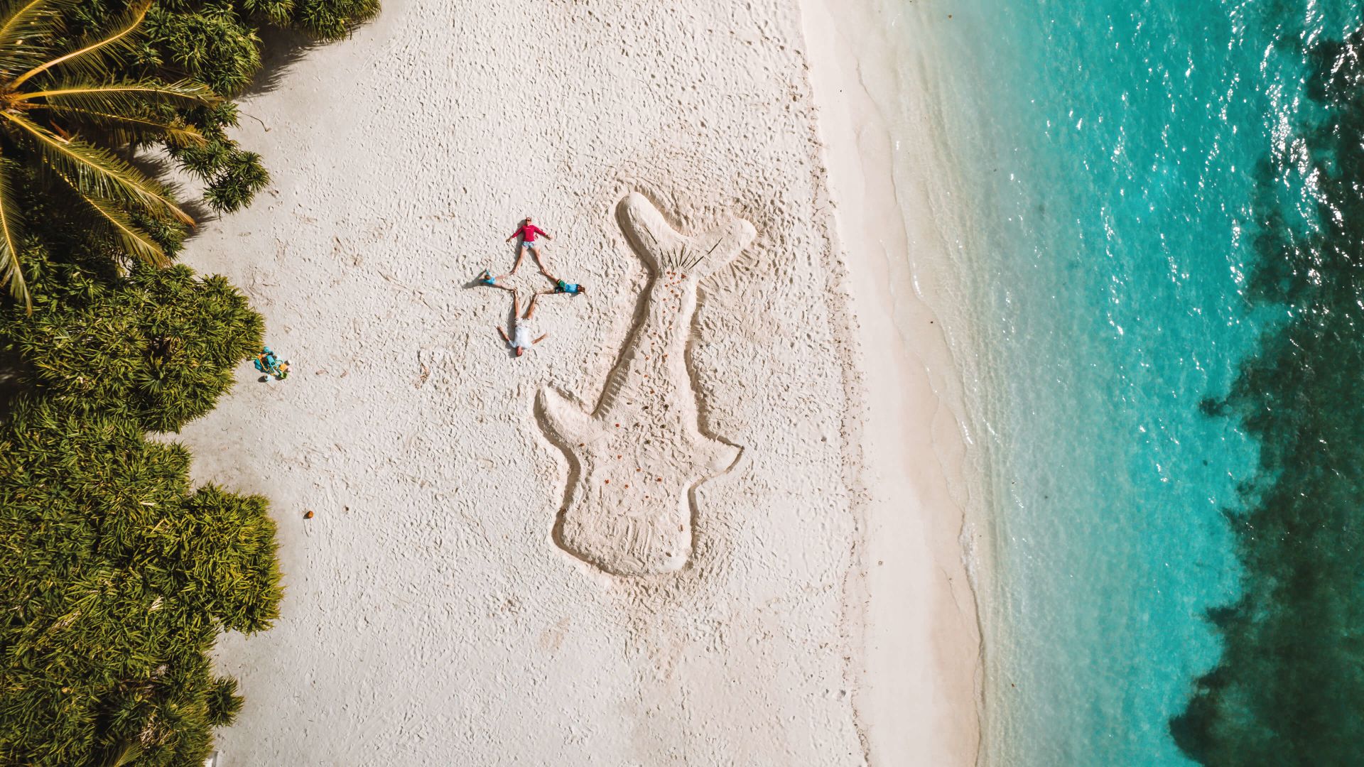 A Person Riding A Horse On A Beach