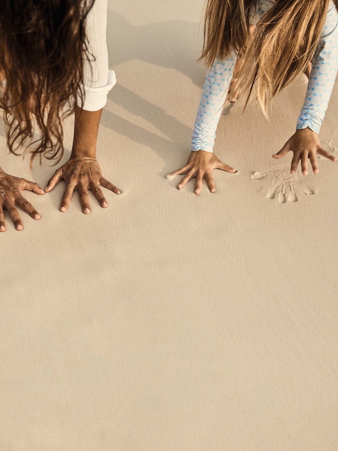 A Group Of People Holding Hands