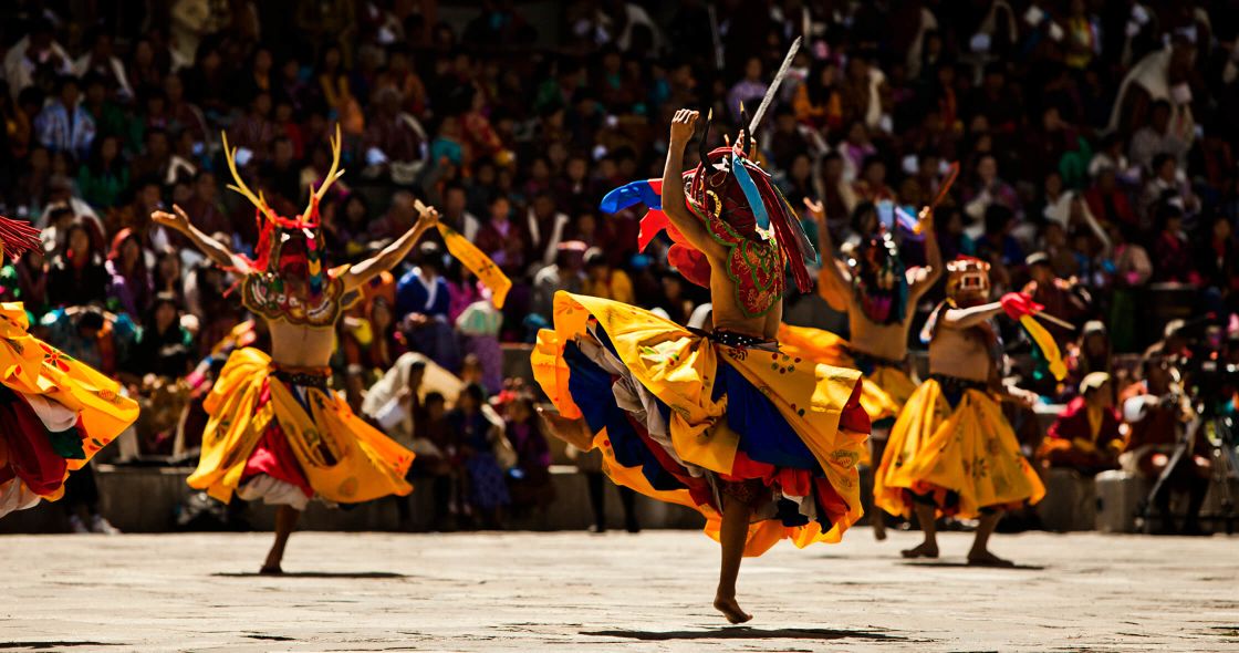 A Group Of People Dancing