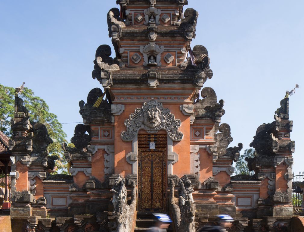 A Building With A Tower