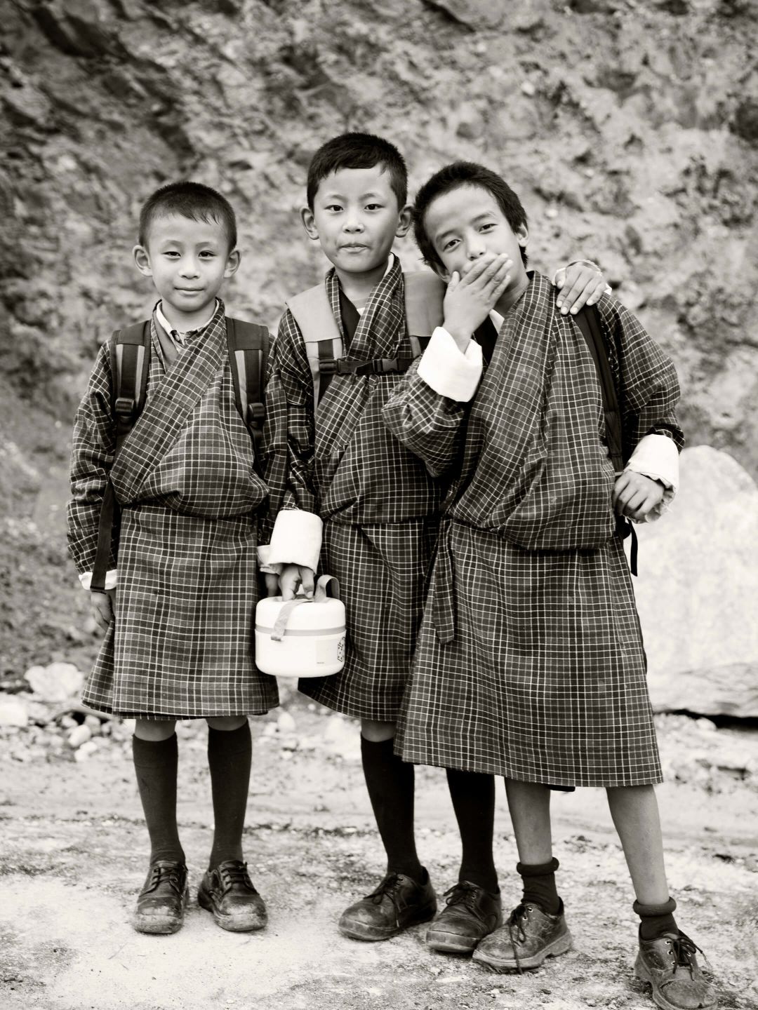 A Group Of Children Posing For A Photo