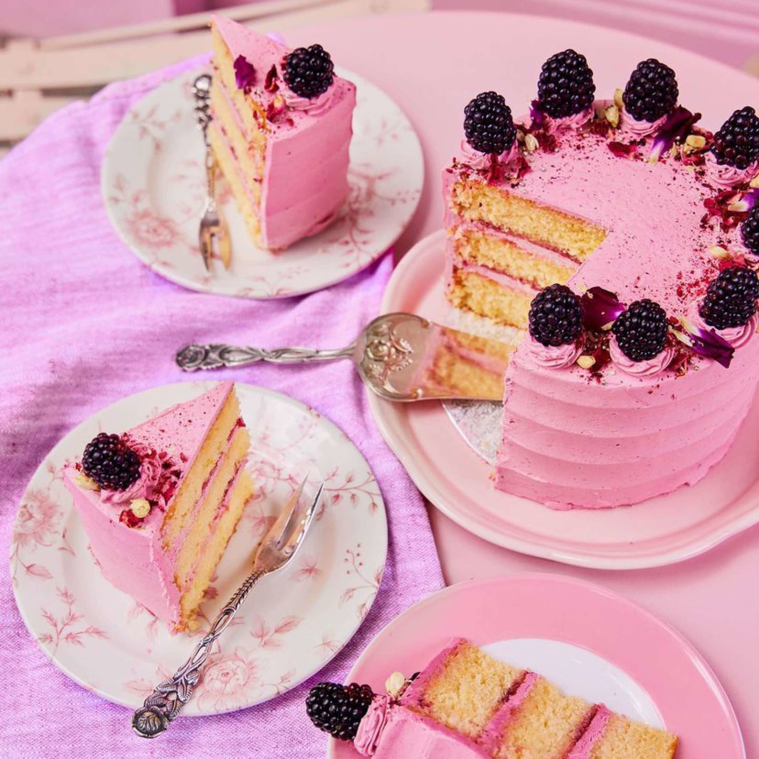 A Table Full Of Desserts