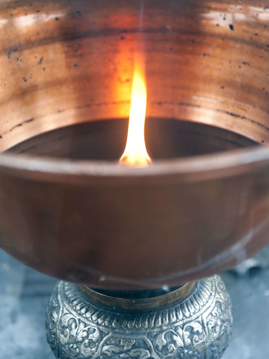 A Candle In A Glass