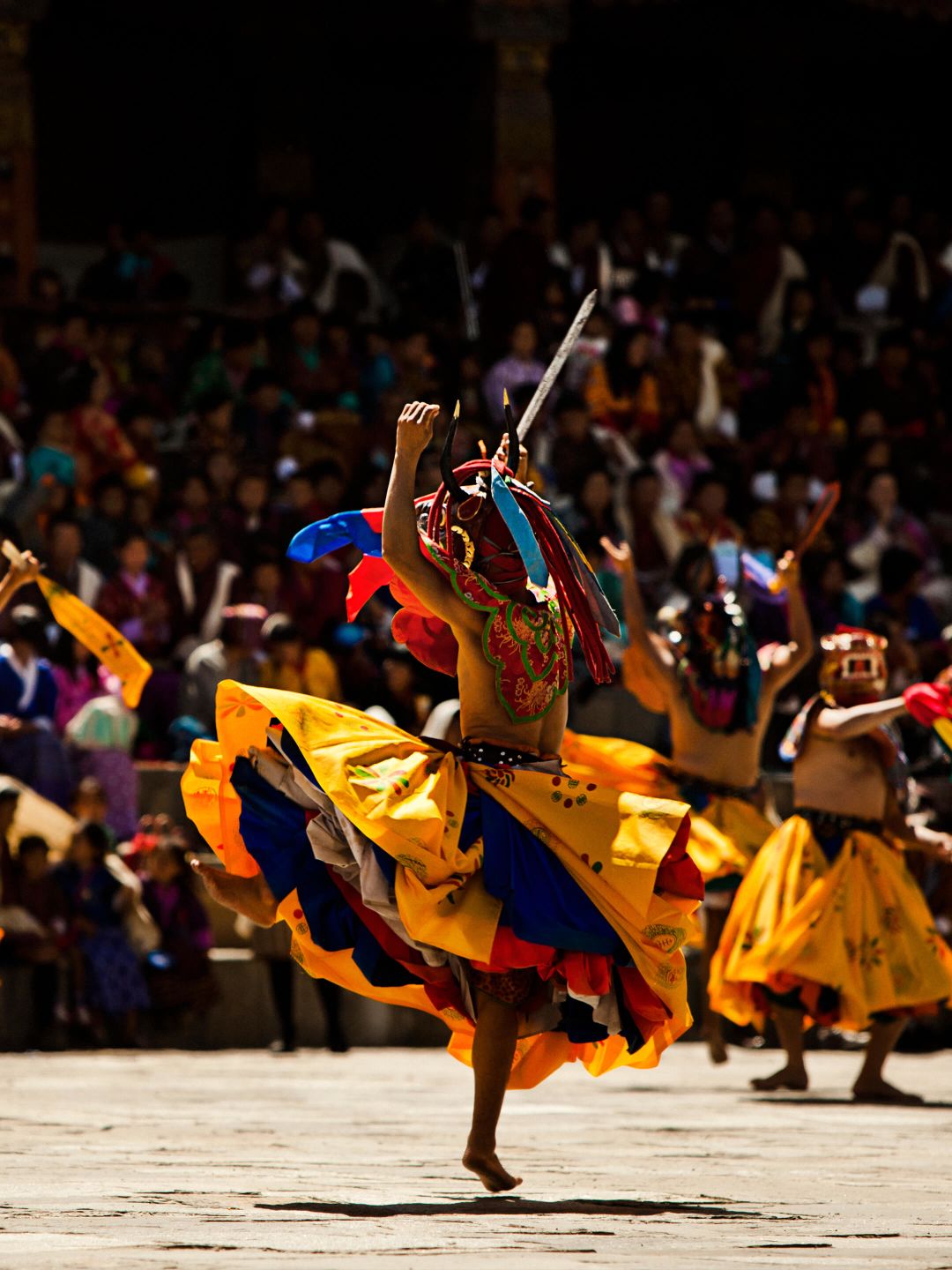A Group Of People Dancing