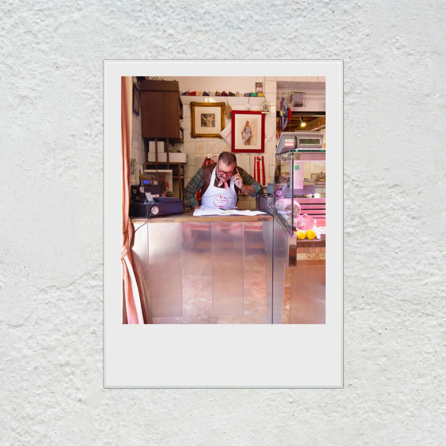 A Person Sitting At A Table