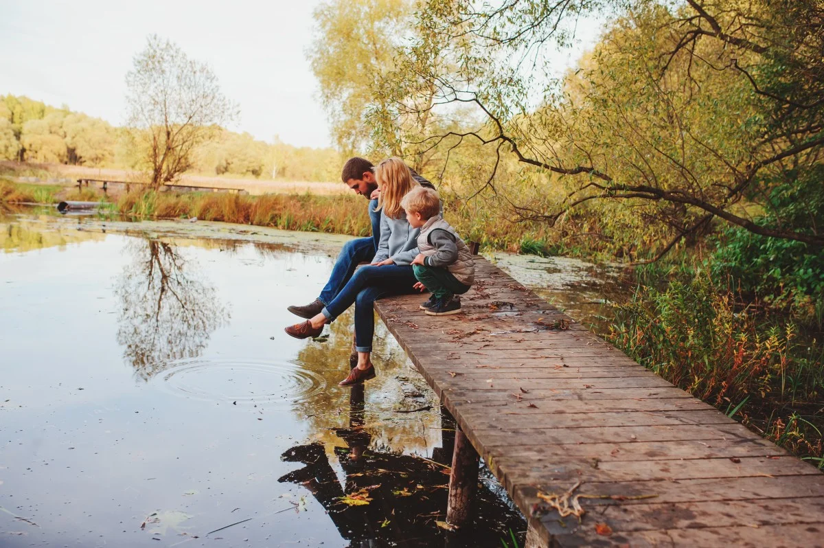 By the lake