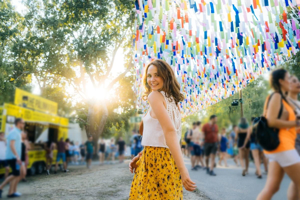 Woman at Sziget Festival