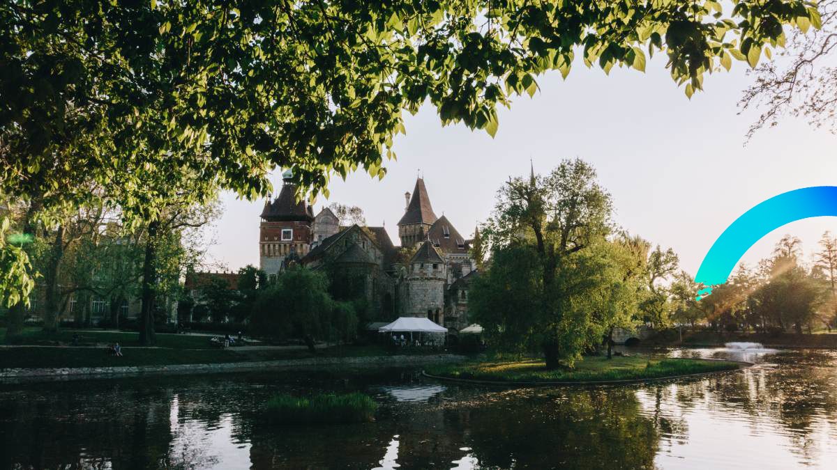 Vajdahunyad Castle in Budapest where Netflix's
