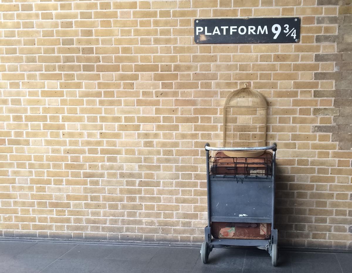 Platform 9 and 3/4 from