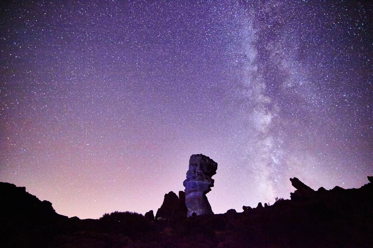 A view of the starry sky over Tenerife © iStock